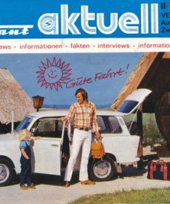Trabant aktuell  DDR-Prospekt