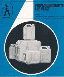 Verpackungsmittel aus Plast – Kanister zum Transport gefährlicher Güter