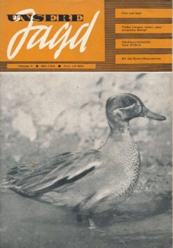 Unsere Jagd  Heft 2, 3, 9, 10 und 11/1965  DDR-Zeitschrift