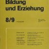 Polytechnische Bildung und Erziehung  Heft 4, 5, 7, 8/9 und 10/1989