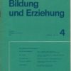 Polytechnische Bildung und Erziehung  Heft 4/1966, Heft 1, 3 und 4/1969