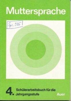 Muttersprache  4.Jahrgangsstufe