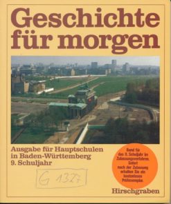 Geschichte für morgen  9.Schuljahr  Lehrbuch