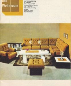 Möbel und Wohnraum  Heft 6/August 1980  DDR-Fachzeitschrift