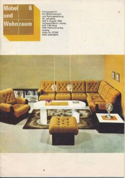 Möbel und Wohnraum  Heft 6/August 1980  DDR-Fachzeitschrift