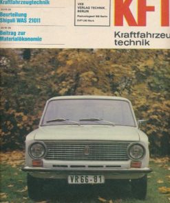 KFT Kraftfahrzeugtechnik  1 bis 8/1976  DDR-Zeitschrift