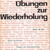 Übungen zur Wiederholung  DDR-Lehrmaterial