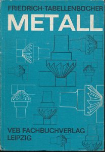 Metall Friedrich-Tabellenbücher
