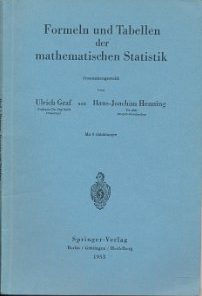 Formeln und Tabellen der mathematischen Statistik