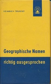 Geographische Namen richtig ausgesprochen