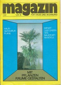 Magazin für Haus und Wohnung DDR Zeitschrift Heft 1-12 1981