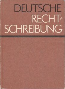 Deutsche Rechtschreibung  DDR-Lehrbuch