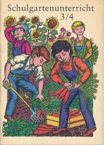 Schulgartenunterricht Klasse 3 4 Lehrbuch DDR