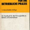 Arbeitsrecht für die betriebliche Praxis