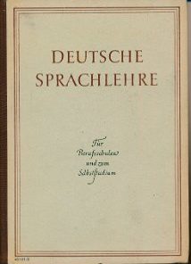 Deutsche Sprachlehre  DDR-Lehrbuch
