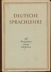 Deutsche Sprachlehre  DDR-Lehrbuch