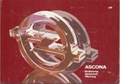 Opel Ascona Betriebsanleitung