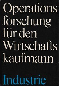 Operationsforschung für den Wirtschaftskaufmann – Industrie  DDR-berufsbildende Literatur