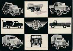 Werbepostkarte des VEB Kraftfahrzeugwerk „Ernst Grube“ Werdau  DDR