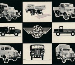 Werbepostkarte des VEB Kraftfahrzeugwerk „Ernst Grube“ Werdau  DDR