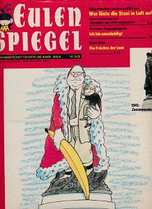 Eulenspiegel  1988, 1989, 1990  15 DDR-Zeitschriften