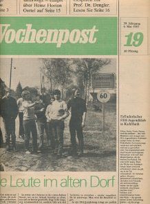 Wochenpost  1983  20 DDR-Zeitschriften