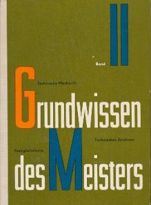 Grundwissen des Meisters Band 2  DDR-Lehrbuch