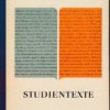Pädagogische Studientexte  DDR-Buch