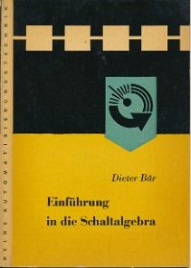 Einführung in die Schaltalgebra  DDR-Buch