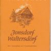 Jonsdorf, Waltersdorf  DDR-Wanderheft