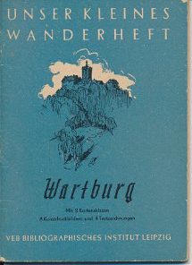 Wartburg  DDR-Wanderheft