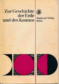Zur Geschichte der Erde und des Kosmos  DDR-Buch