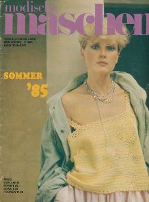 Modische Maschen 1,4/1984 und 1,3/1985  DDR-Zeitschriften