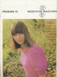 Modische Maschen Frühling 1975  DDR-Zeitschrift
