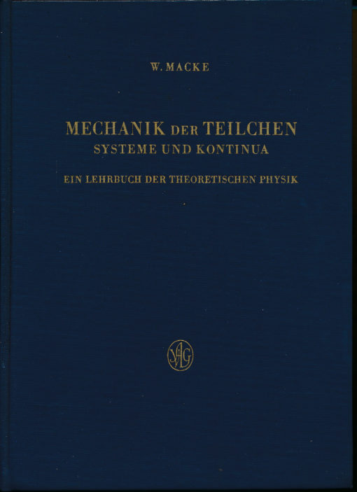 Mechanik der Teilchen / Systeme und Kontinua  DDR-Lehrbuch