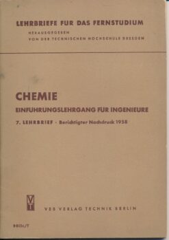 Chemie – Einführungslehrgang für Ingenieure