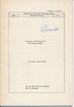 Maschinen und Technologie des Zwirnprozesses