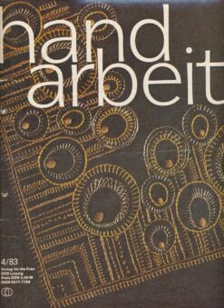 Handarbeit  4/1983  DDR-Zeitschrift
