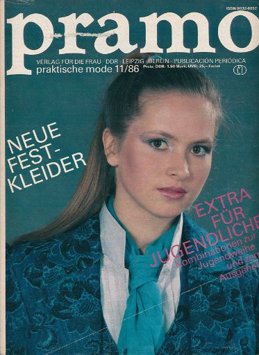 Pramo 11/1986  DDR-Zeitschrift