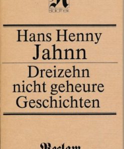 Dreizehn nicht geheuere Geschichten  DDR-Buch