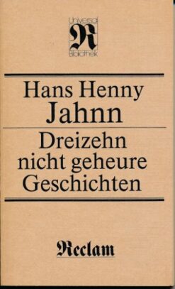 Dreizehn nicht geheuere Geschichten  DDR-Buch