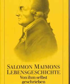 Salomon Maimons Lebensgeschichte  DDR-Buch