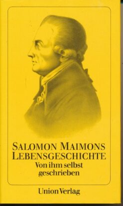 Salomon Maimons Lebensgeschichte  DDR-Buch