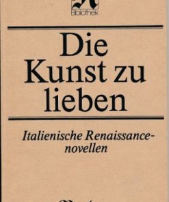 Die Kunst zu lieben  DDR-Buch