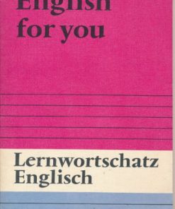 Lernwortschatz Englisch  DDR-Lehrbuch