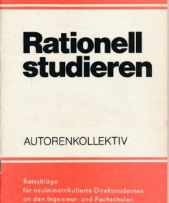 Rationell studieren  DDR-Heft