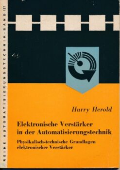 Elektronische Verstärker in der Automatisierungstechnik  DDR-Buch