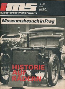 Illustrierter Motorsport 1/1987  DDR-Zeitschrift
