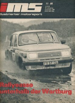 Illustrierter Motorsport 11/1986  DDR-Zeitschrift
