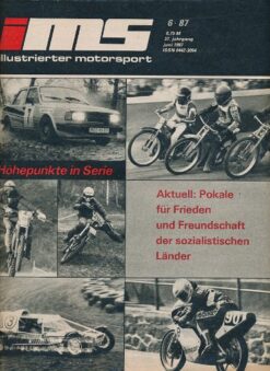 Illustrierter Motorsport 6/1987  DDR-Zeitschrift